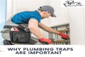 What is a plumbing trap and why is it important?